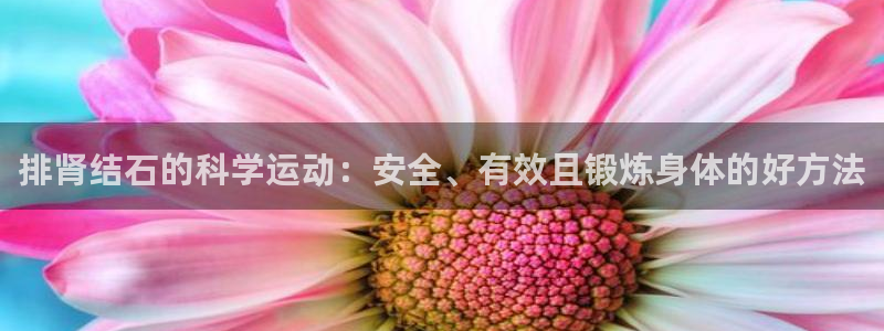 fb平台体育：排肾结石的科学运动：安全、有效且锻炼身体的好方