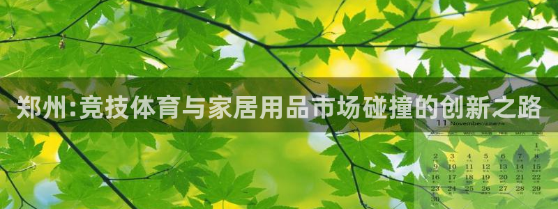 注册fb体育：郑州:竞技体育与家居用品市场碰撞的创新之路