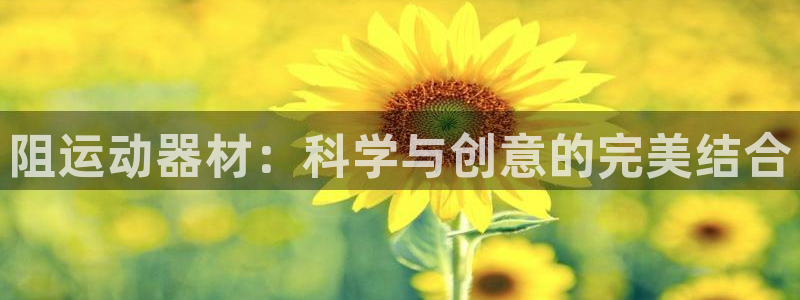 fb体育娱乐下载：阻运动器材：科学与创意的完美结合